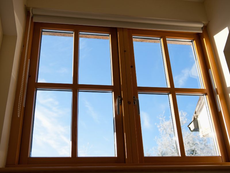 Fenêtres en bois et double vitrage