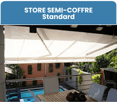 Store-banne semi-coffre ANDERNOS