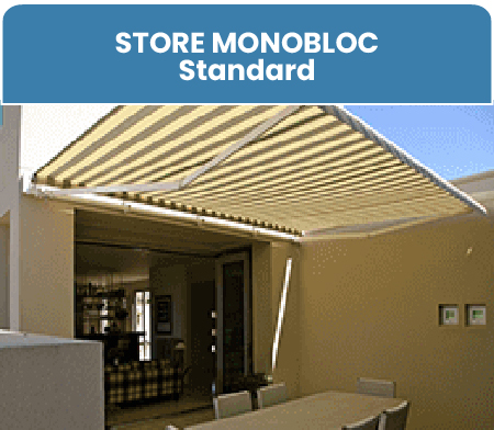 Store-banne monobloc ARES