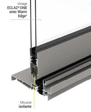 Vitrage avec warm-edge
