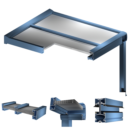 Pergola poly-top classique