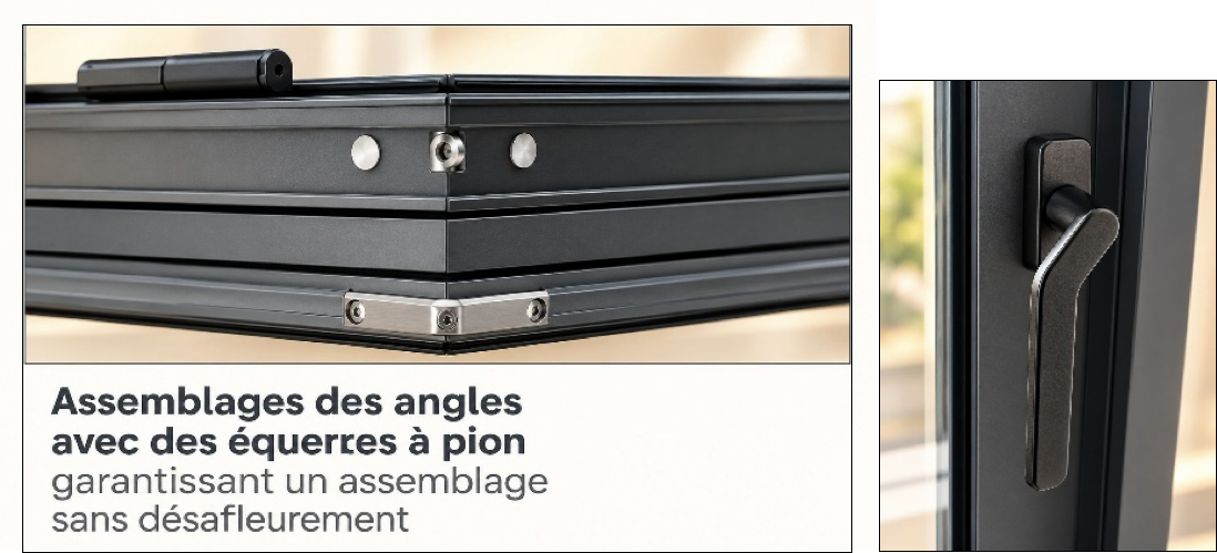 Détails techniques des fenêtres STARALU HABITAT