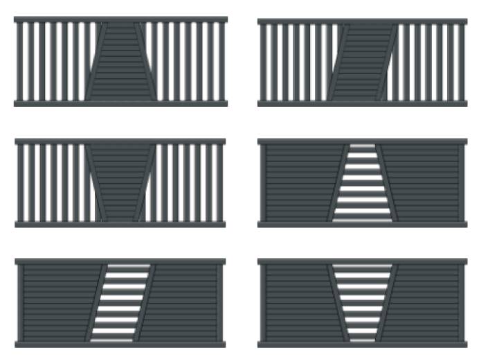 Portail aluminium aglae
