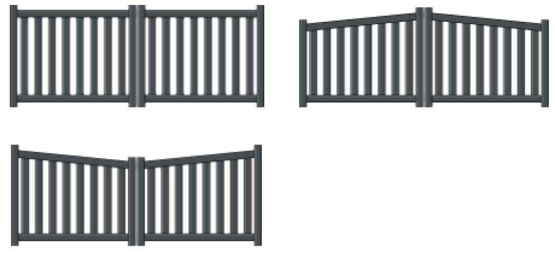 Portail aluminium hades