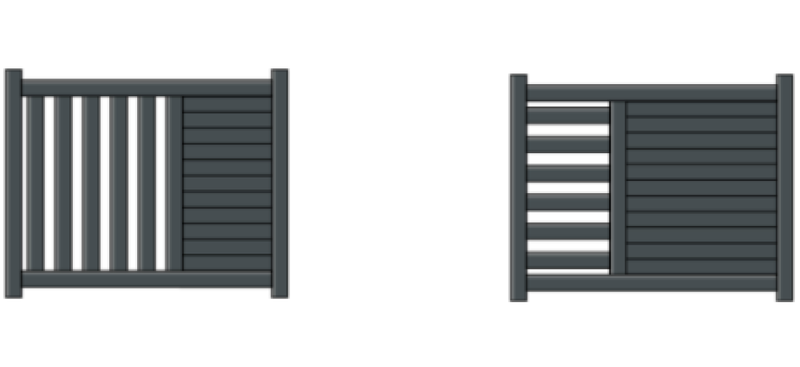 Portillon aluminium hypnos