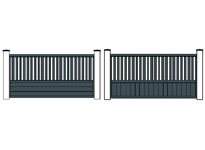 Portail coulissant en aluminium - Gamme AINHOA