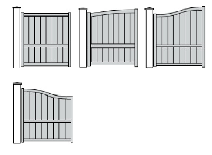 Portillon en aluminium </br> Gamme SARRANT