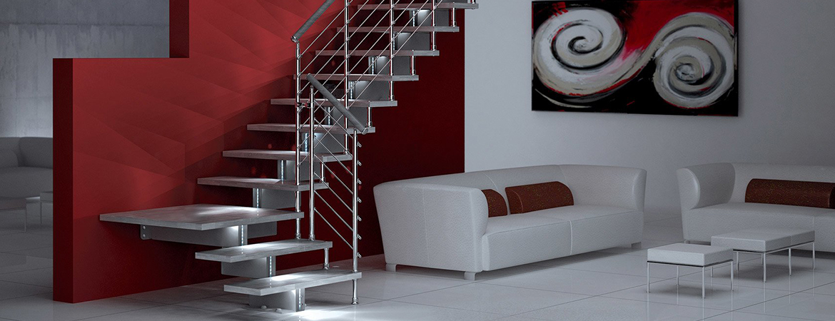 Luminaire LED pour marches escalier