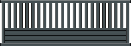 Portail coulissant Atlas en aluminium sur mesure
