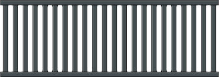 Portail coulissant Aura en aluminium sur mesure