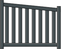 Portillon Hades en aluminium sur mesure