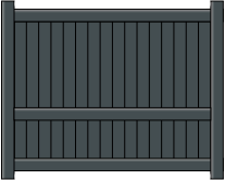 Portillon Heracles en aluminium sur mesure