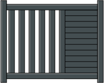 Portillon Hypnos en aluminium sur mesure