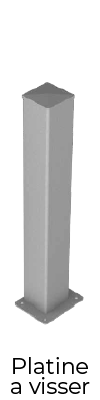 Portillon de la gamme ESTAING en aluminium - Sur mesure