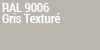 Couleur ral-9006-gris-texture