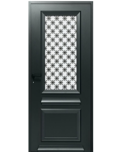Porte alu cristal