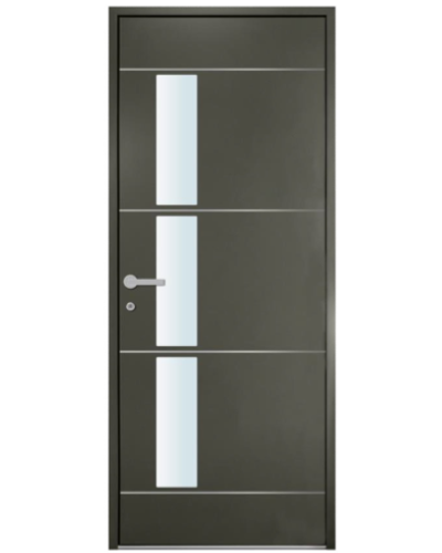 Porte alu grenat