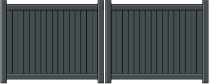 Portail aluminium hygie