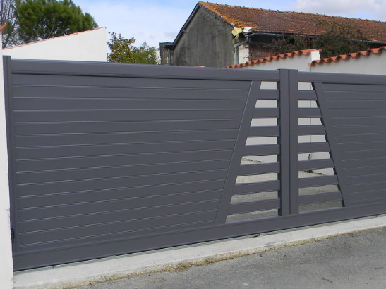 Portail aluminium sur mesure