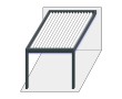 Pergola bioclimatique 3m x 4m
