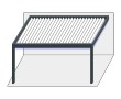 Pergola bioclimatique 5m x 3m