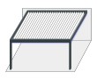 Pergola bioclimatique 5m x 4m