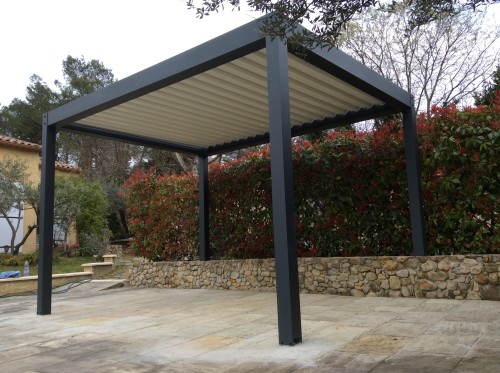 Pergola Bioclimatique autoportée (sur 4 pieds)