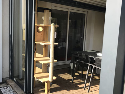 Pergola bioclimatique à lames orientables