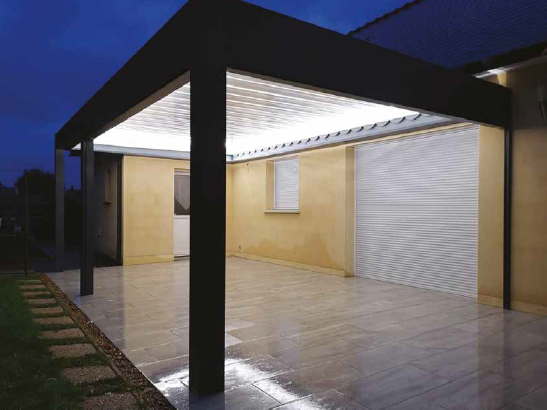 Pergola bioclimatique biarritz