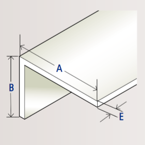 Cornière asymétrique