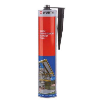 Tube de mastic colle Wurth PU40+ de 310ml