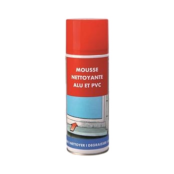 Mousse nettoyante Alu et PVC