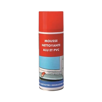 Mousse nettoyante Alu et PVC